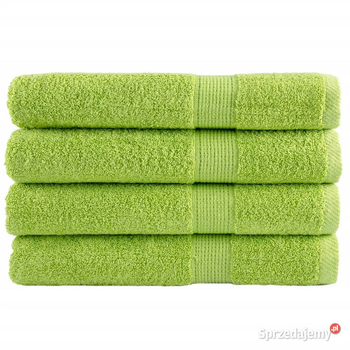 Ręczniki premium SOLUND 4 zielone 100x200 600 g mazowieckie Warszawa