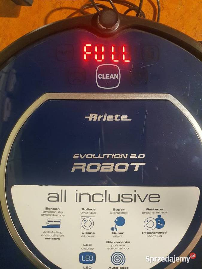Duży Robot odkurzający Ariete Evolution 20 Łódź