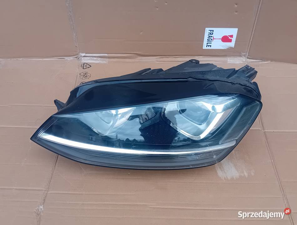 VW Golf VII Bixenon reflektor lampa lewy przód lewe wielkopolskie Przeźmierowo