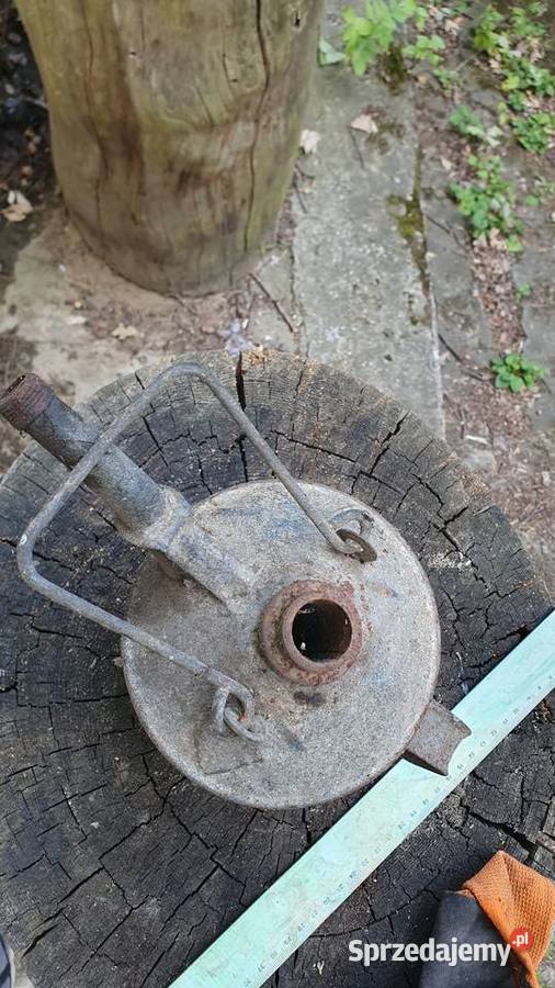 Olejarka duża bańka kanka oliwiarka stara