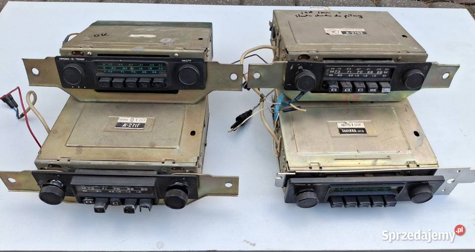 Radio samochodowe Wołga