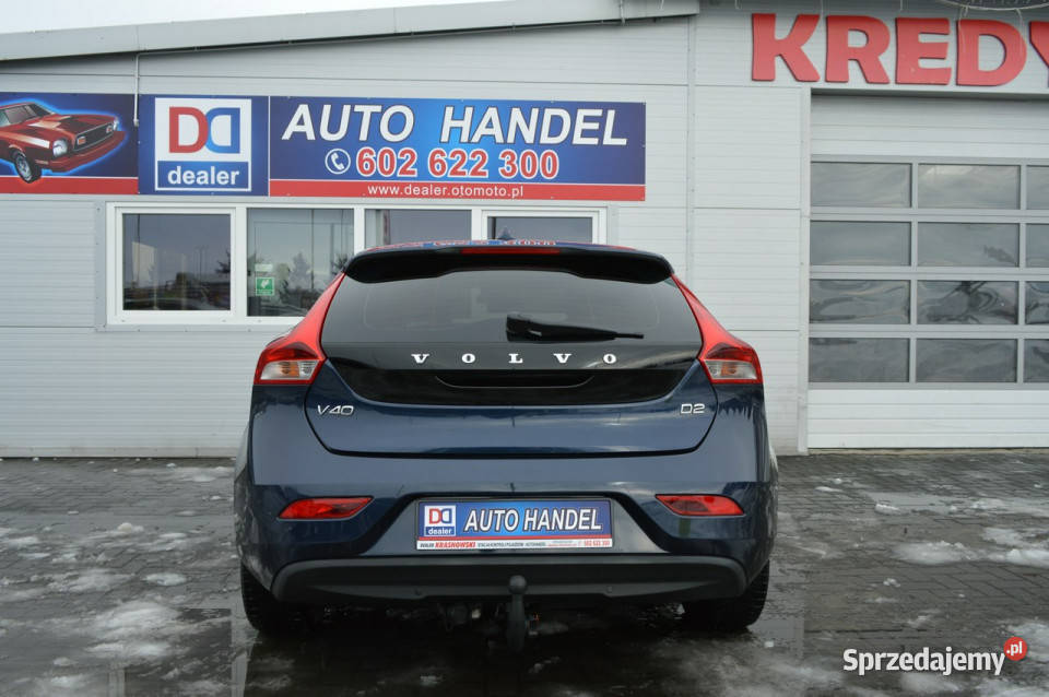 Volvo V40 16 D2 Serwis 100 bezwypadkowy Skóra Hrubieszów