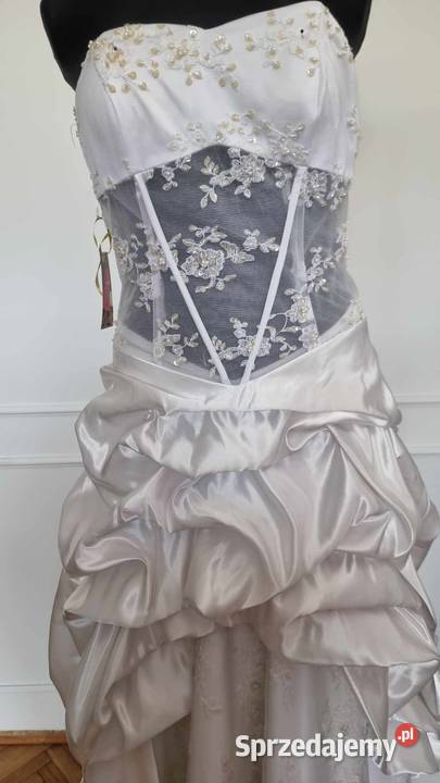Sprzedam Tanio suknie ślubną 3638 podlaskie Białystok