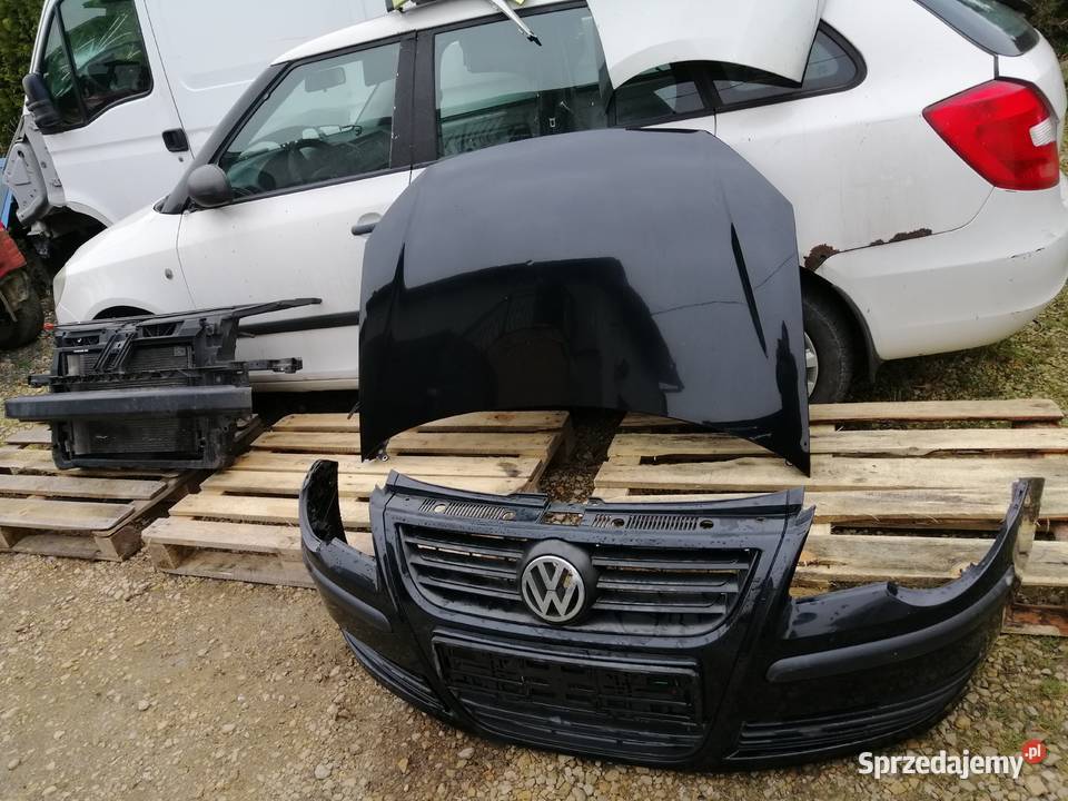 Volkswagen Polo IV 9n3 20052009r maska zderzak osobowe Jastrzębie-Zdrój