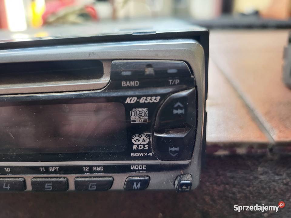 Radi cd JVC KDG333 mazowieckie Karczew