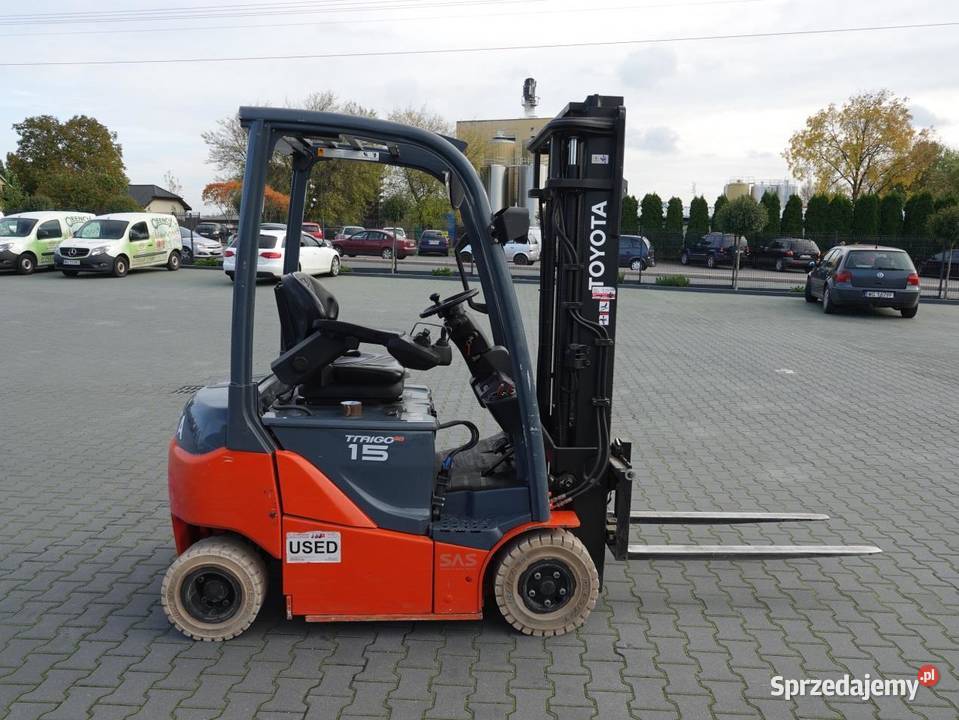 Wózek widłowy unoszący Toyota 8FBMT15 Traigo 15 mazowieckie Łosice
