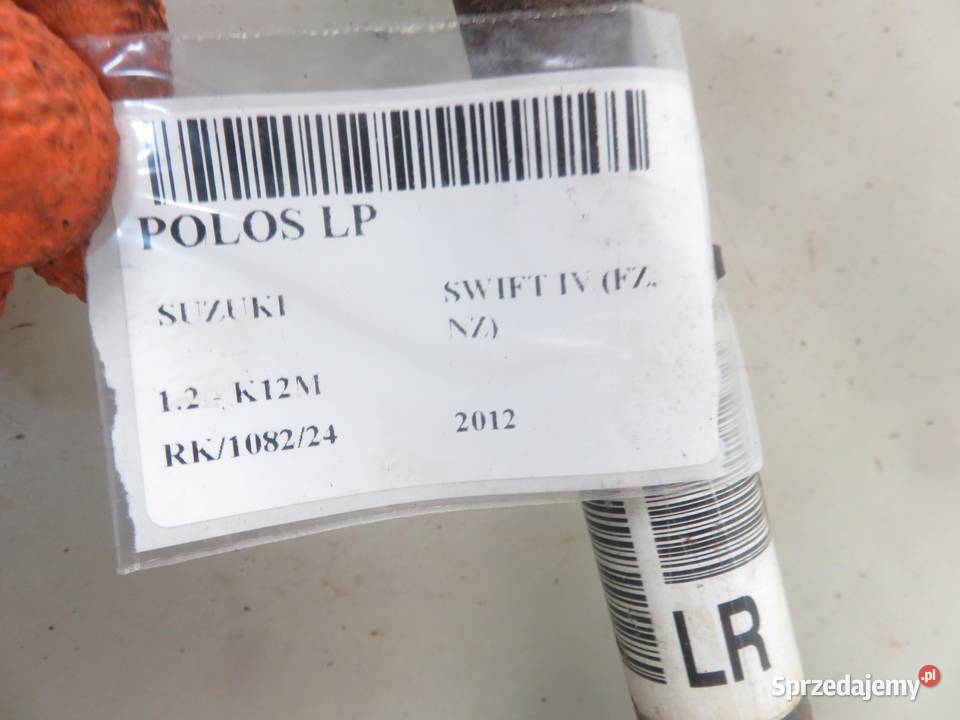 PÓŁOŚ LEWA PRZEDNIA SUZUKI SWIFT IV 12