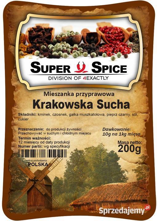 Mieszanka Przyprawowa Super Spice Krakowska podlaskie Białystok