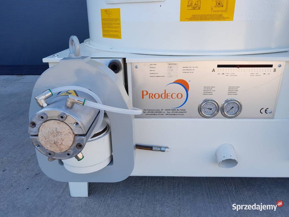 Brykieciarka Prodeco E80 324 Naprawa