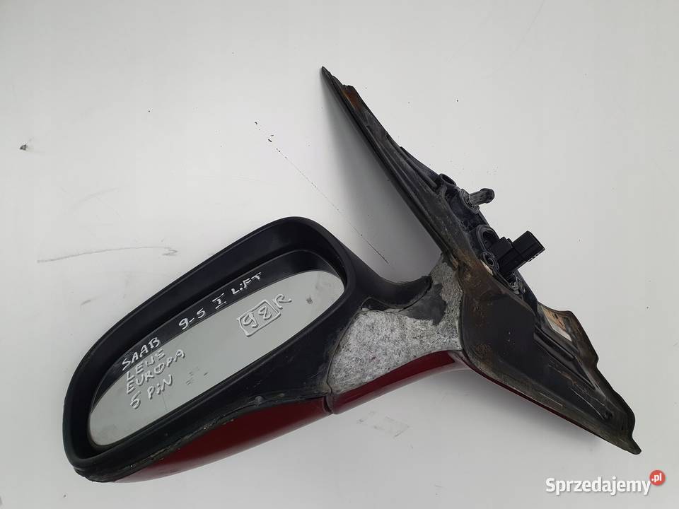 LUSTERKO Saab 95 I lift 0109 LEWE KIEROWCY 5 Pin Rudka