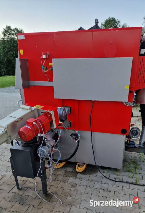 Piec Hargassner 200kw zrębka zrębki trocina Poręba Wielka