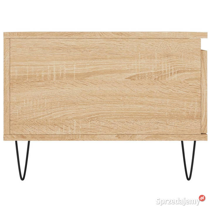 Stolik kawowy dąb sonoma 90x50x365 materiał Warszawa