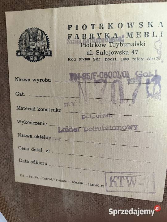 szafa dwudrzwioa Regały Dom i Ogród wielkopolskie Poznań