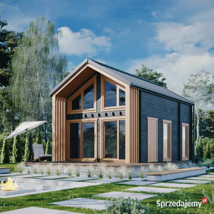 DREWNIANY DOMEK LETNISKOWY HORYZONT 65 21 M2
