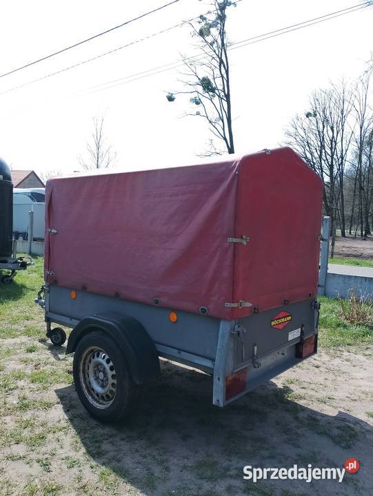 Przyczepka przyczepa lekka 750 Boeckman Żerdzina