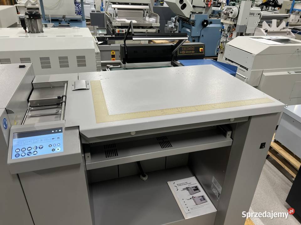 Automatyczna bigówkofalcerka Morgana DigiFold Produkcja