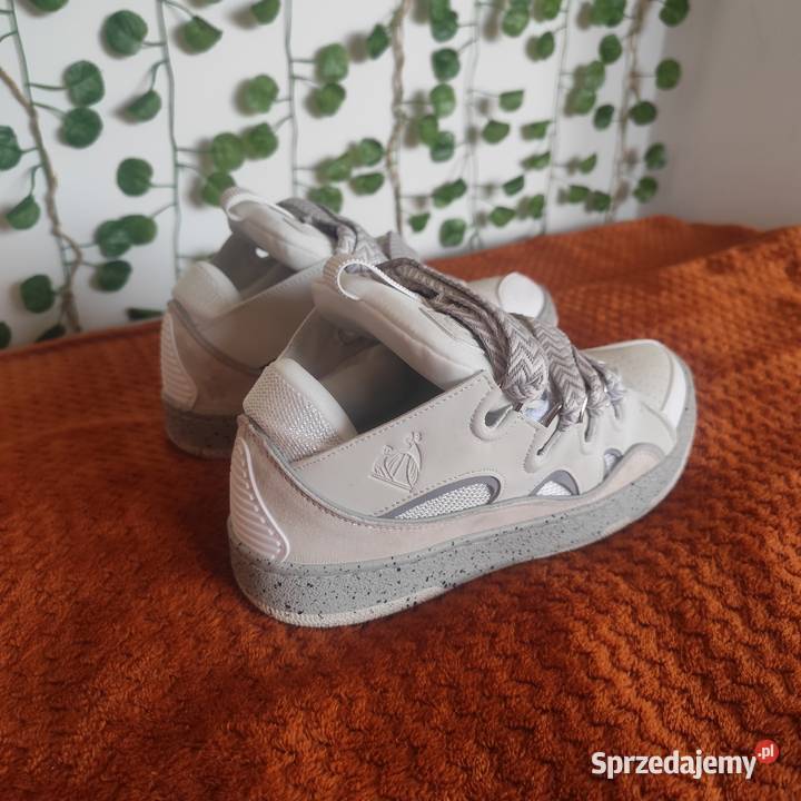 Buty męskie Lanvin Curb White Głogów