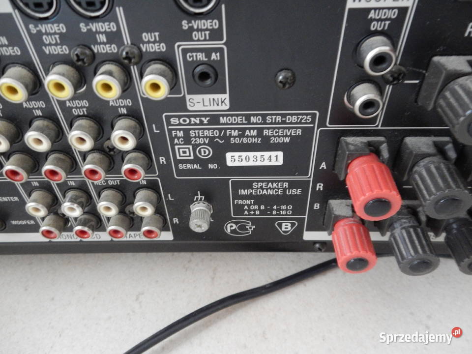 Amplituner Sony STR DB725 Leżajsk