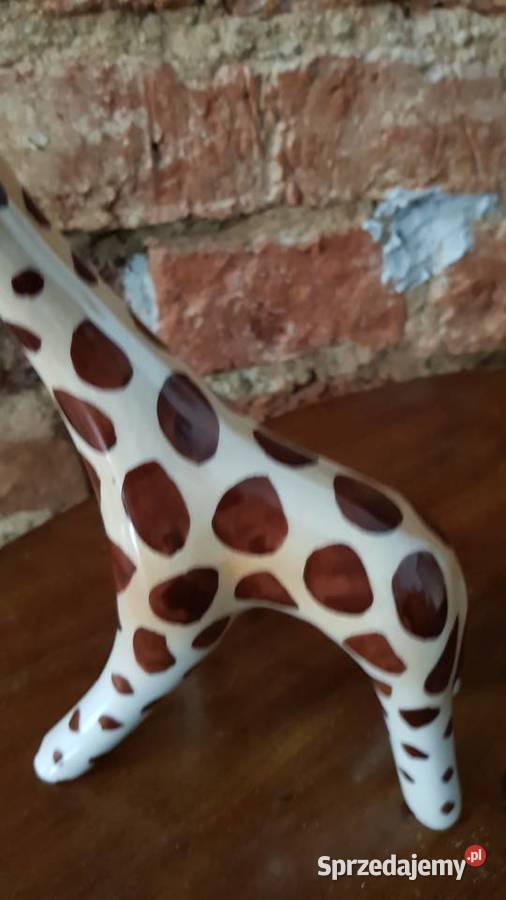 Figurka porcelanowa żyrafa Możdżeń Wawel PRL warmińsko-mazurskie Orneta sprzedam
