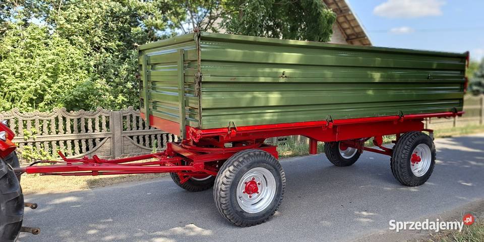 Przyczepa wywrotka 3 stronna Fristein 8 ton łódzkie Sieradz