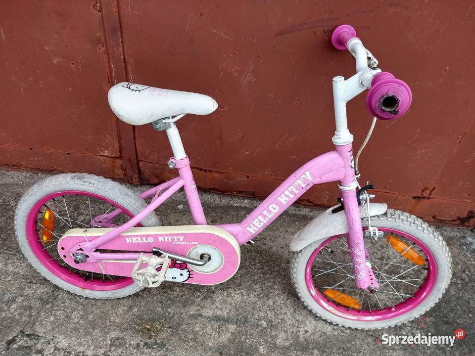 rowerek Hello Kitty koła 16 Rowerki Lębork