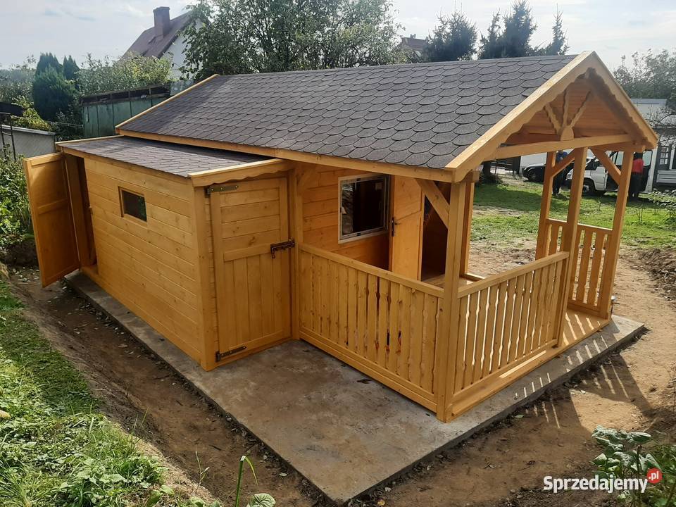 domek ogrodowy Jordanów sprzedam