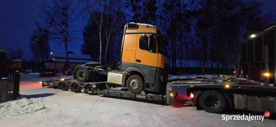 Transport niskopodwoziowy holowanie autobusów mazowieckie