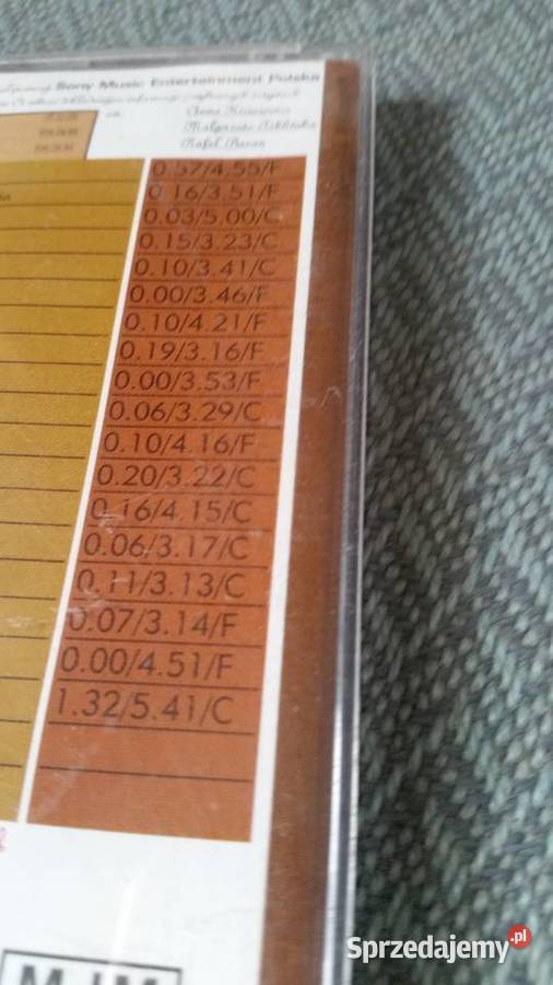 Promo cd czternaste95 1995 Sony MusicMJM lubelskie Puławy