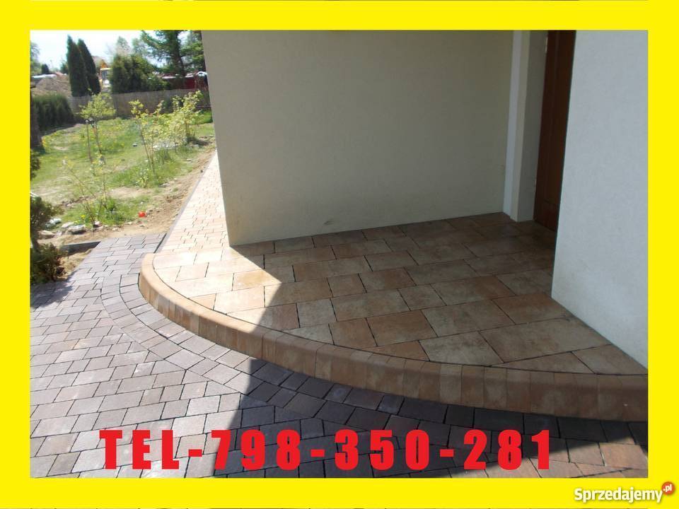 BRUKARSTWO LUBLIN Układanie kostki brukowej