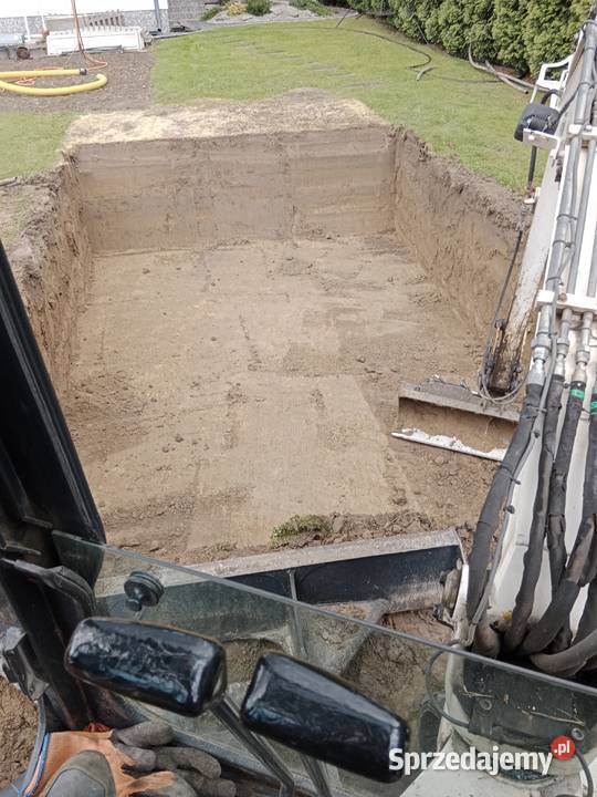 Usługi minikoparką 55 tony mazowieckie Dziecinów