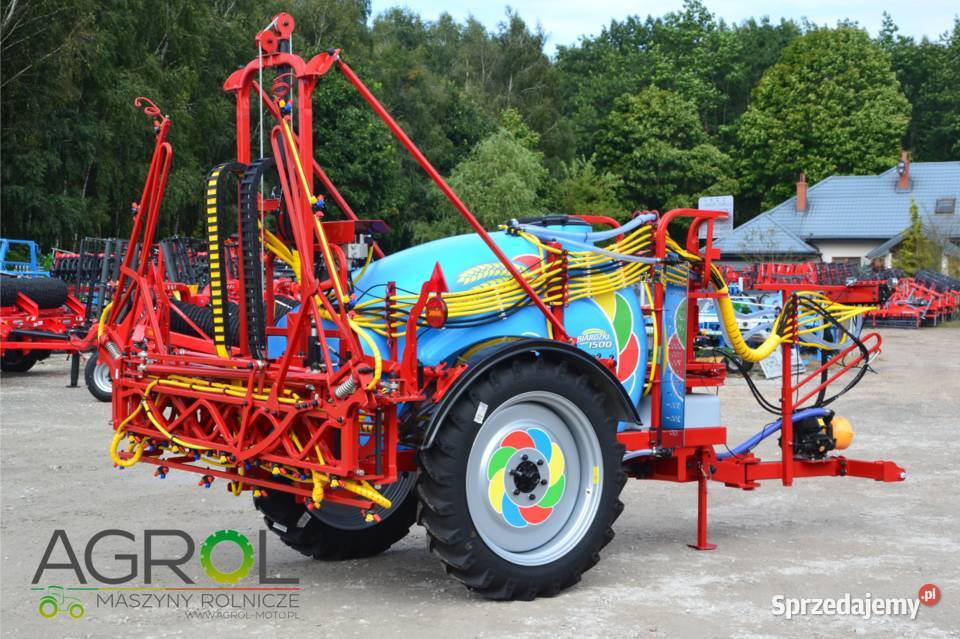 Opryskiwacz Ciągany 1500l 2000l 3000l Biardzki Płock