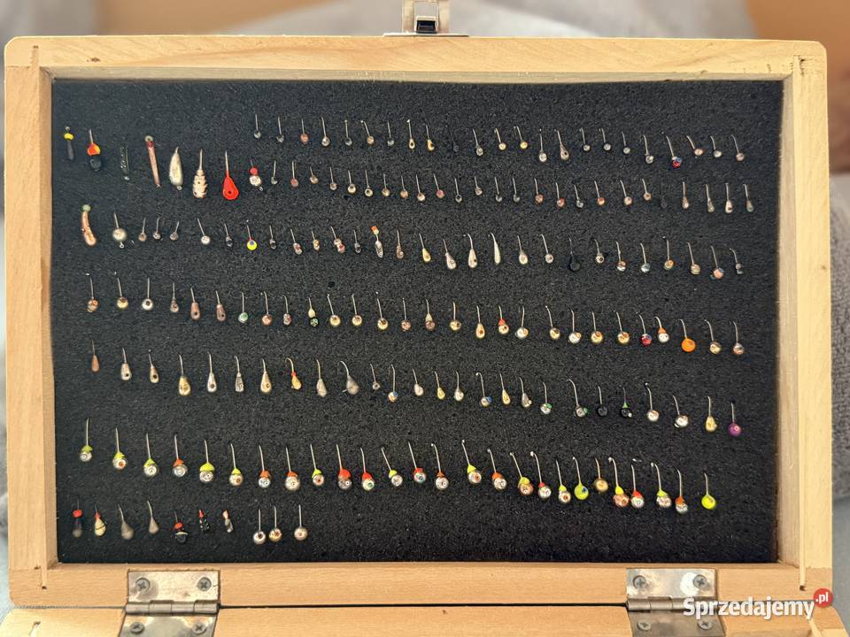 Mormyszki podlodowe wędkarskie Wędkarstwo mazowieckie Zwoleń