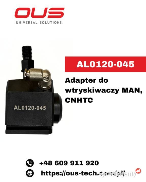 AL0120045 Adapter do wtryskiwaczy CRIN Bosch MAN Warszawa sprzedam