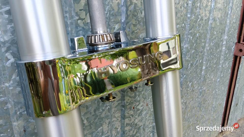 Zawieszenie lagi amortyzatory przód Hyosung Świdnik sprzedam