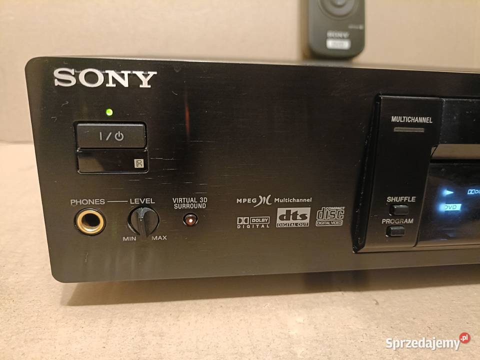 Odtwarzacz SONY DVPS725D z pilotem Sony wielkopolskie Poznań