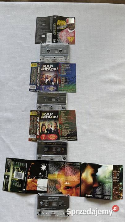8 kaset MCThe OffspringCypress hillBusta Rhymes kaseta Lublin