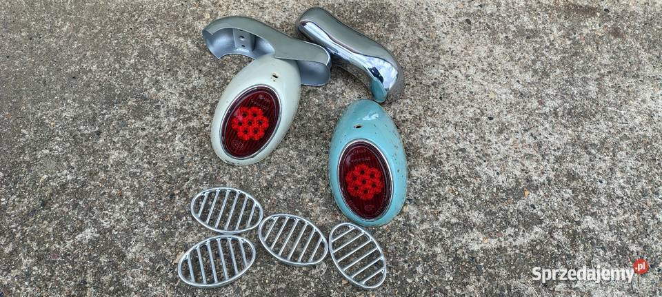 VW GARBUS OVAL DZIADEK LAMPY TYŁ NOWE OSŁONY Świdnica