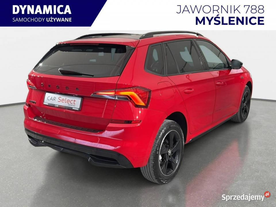 koda Kamiq VAT 23 Monte Carlo 15TSI 150 DSG 2022 przyciemniane szyby Samochody osobowe Myślenice