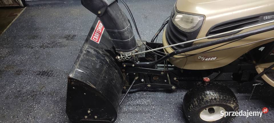 Odśnieżarka Pług wirnikowy Traktorek Husqvarna Będziemyśl