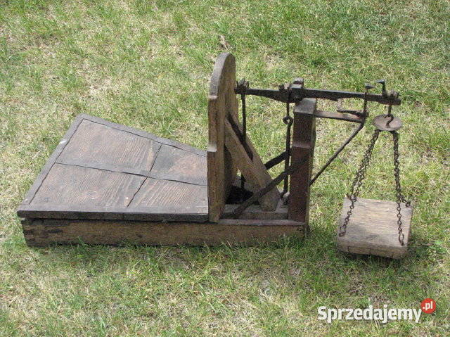 Waga z czasów l wojny antyk Nowa Sól