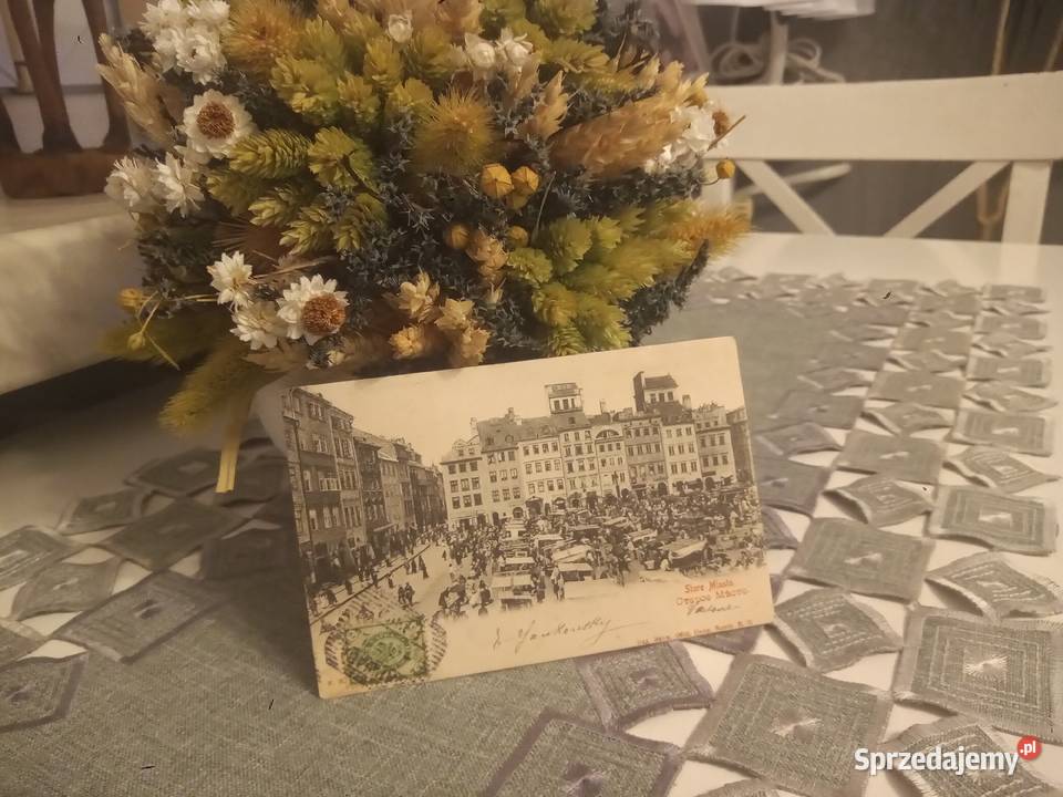 Pocztówka 1904r Warszawa Stare Miasto śląskie Katowice