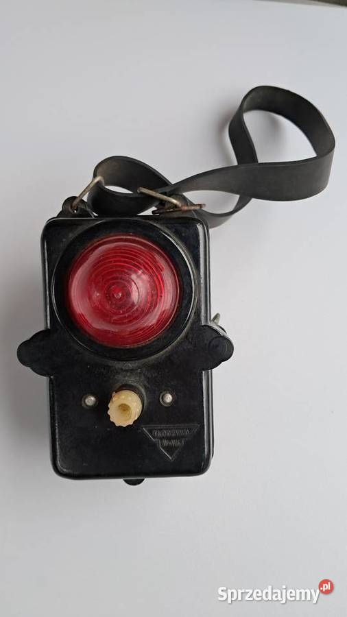 Stara LatarkaLampka Sygnalizacyjna Konna PRL Świecie