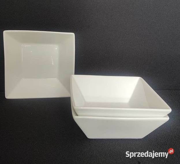 Miska kwadratowa 40x40 porcelana Wrocław