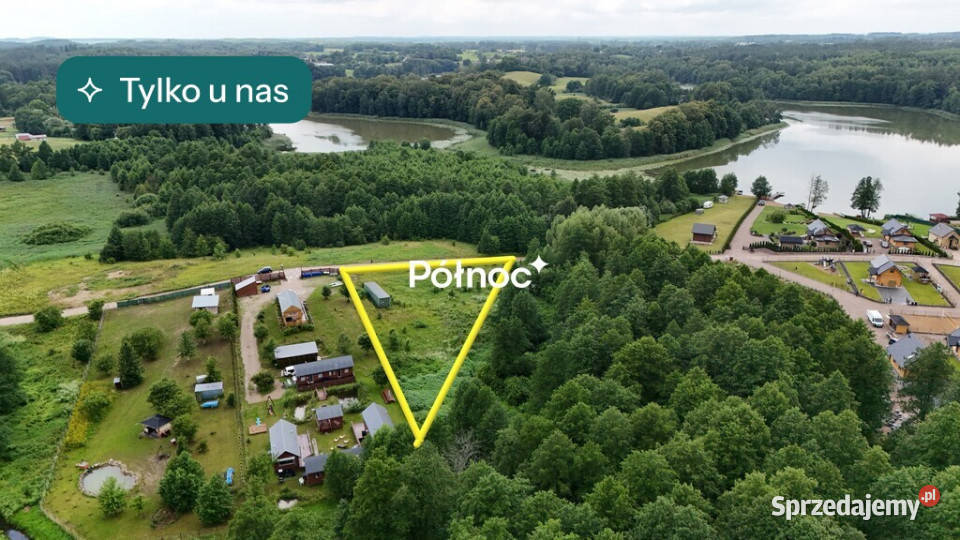 Działka rekreacyjna jeziora Świętajno