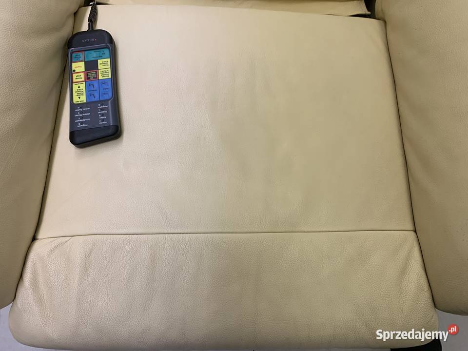 HIMOLLA CUMULUS SKÓRZNY FOTEL Z SUPER MASAŻEM 110cm Kalety