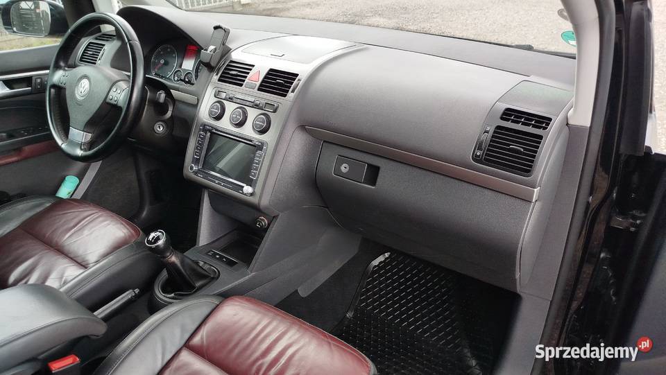 Vw Touran 20 TDI BMM bogate wyposażenie światła do jazdy dziennej Volkswagen