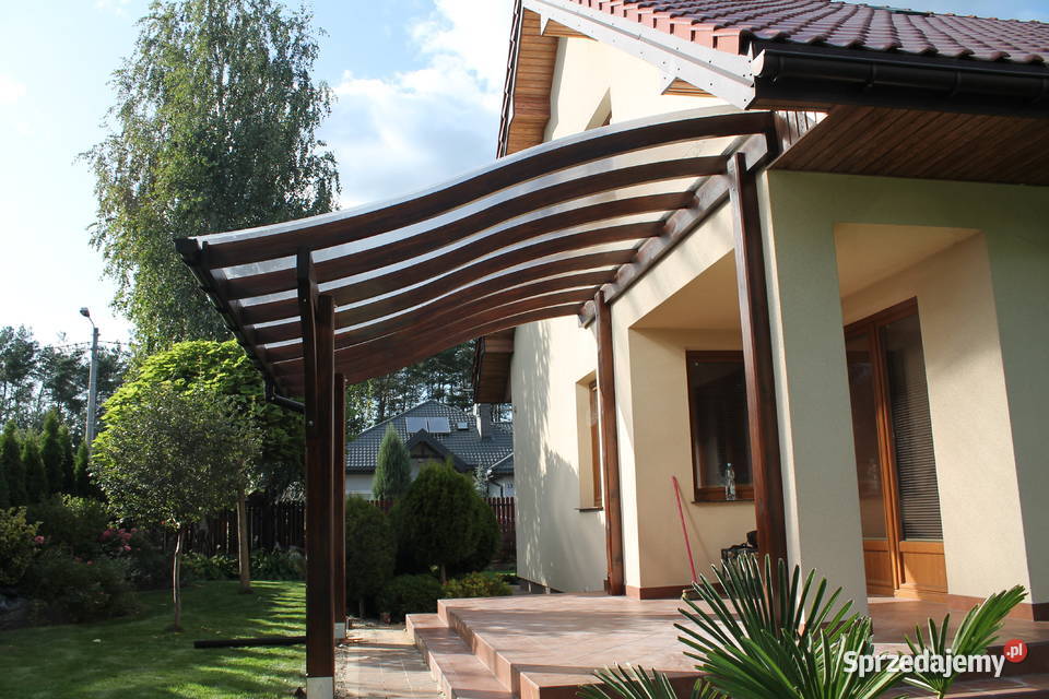 Konstrukcja wiaty 400 x 500 altana poliwęglan Łuków