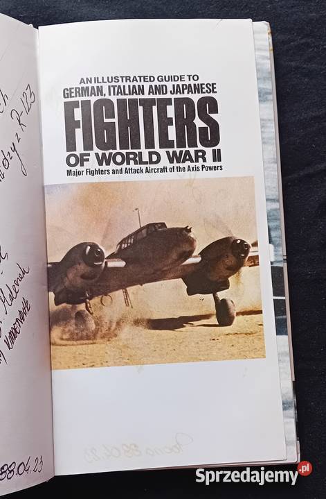German Italian and Japanese Fighters of WW II sprzedam