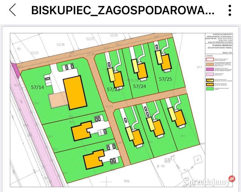 Działka budowlana z WZ budowlana Biskupiec