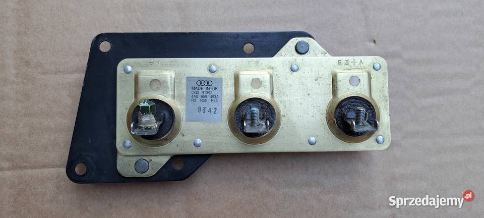 Sterownik rezystor wentylatora chłodnicy Audi 80 pomorskie Luzino
